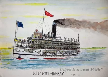 Painting - Str. PUT-IN-BAY, 1911-1953