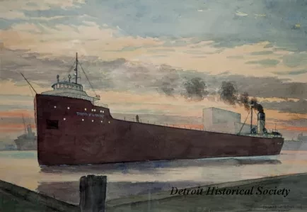 Painting - SS Thomas W. Lamont