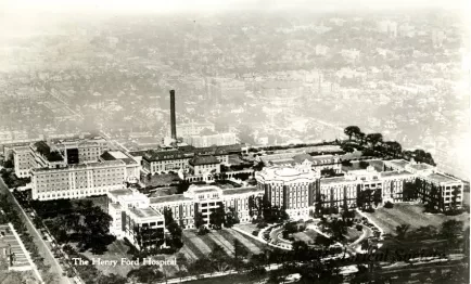 Postcard - Henry Ford Hospital