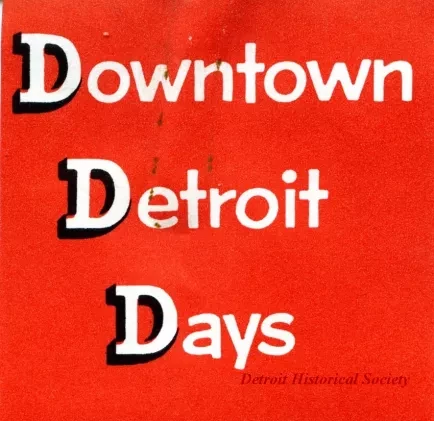 Sticker - Downtown Detroit Days