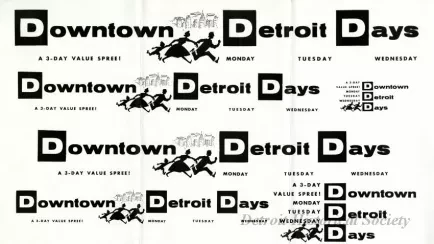 Sign - Downtown Detroit Days