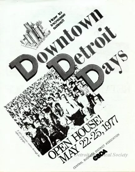 Advertisement - Downtown Detroit Days