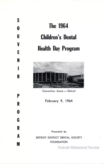 Program - The 1964 Children's Dental Health Day Program