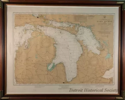 Chart, Navigational - Lake Huron and Georgian Bay