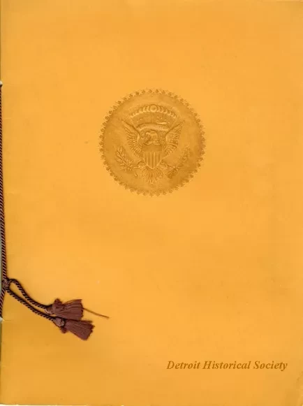 Program - Dinner With Ike