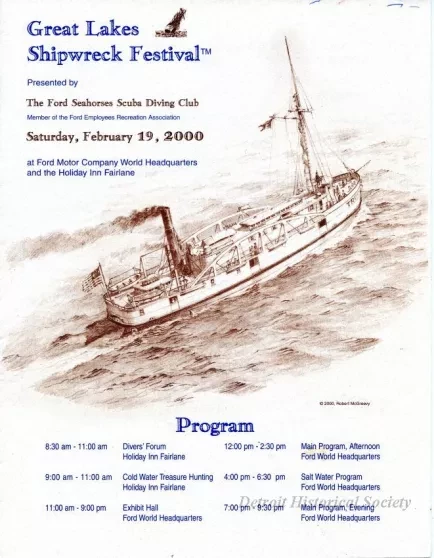 Program - Great Lakes Shipwreck Festival
