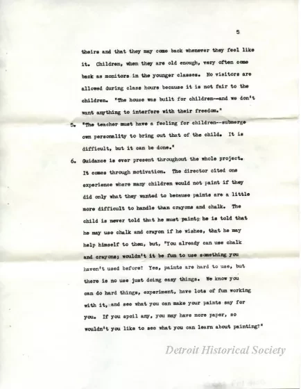 Manuscript - The Children's House