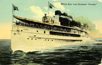Postcard - White Star Line Steamer "Owana"
