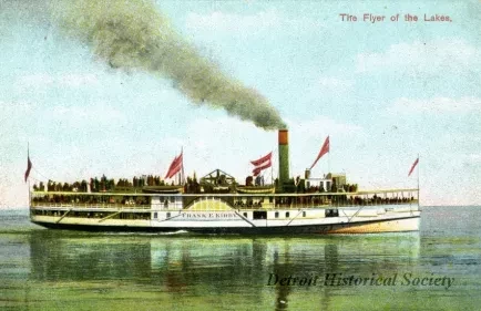Postcard - The Flyer of the Lakes