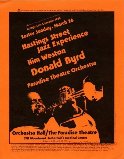 Card, Advertising - Hastings Street Jazz Experience