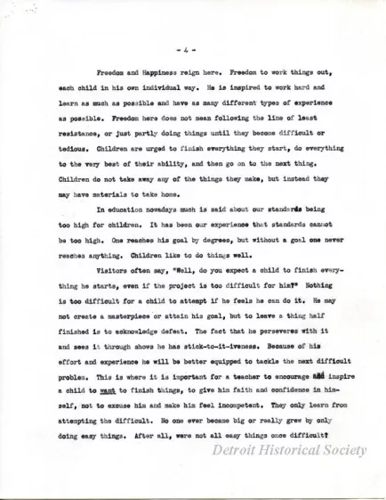 Article - Children's House.