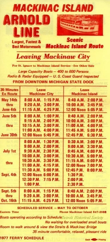 Brochure - Arnold Line