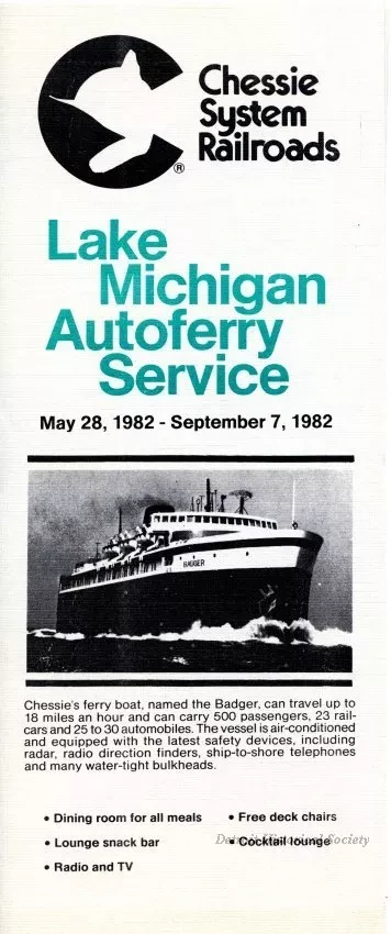 Brochure - Chessie System
Lake Michigan Autoferry Service