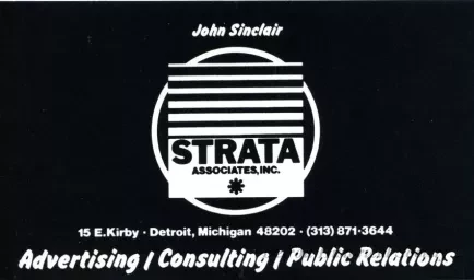 Card, Business - John Sinclair
Strata Associates, Inc.
