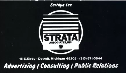 Card, Business - Earthya Lee
Strata Associates, Inc.