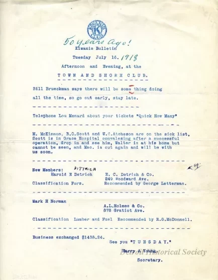 Newsletter - Kiwanis Bulletin