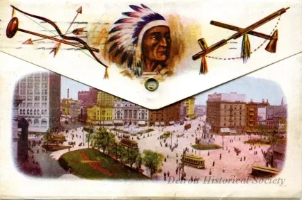 Postcard - Greetings from Detroit