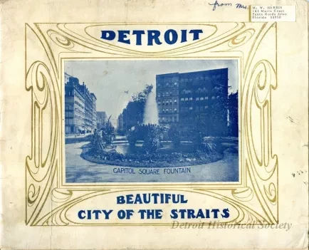 Booklet - Detroit - Beautiful City of the Straits