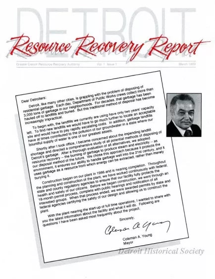 Newsletter - Detroit Resource Recovery Project