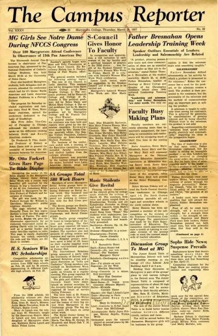 Newspaper - The Campus Reporter