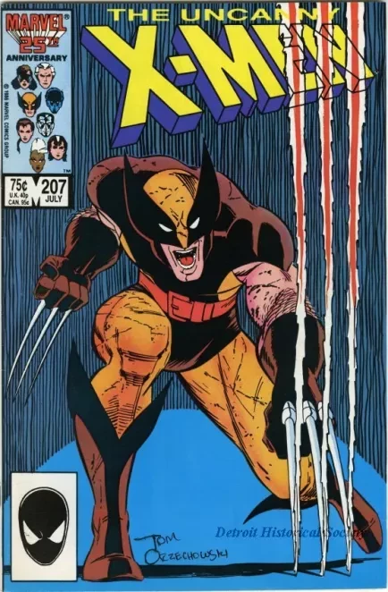 Book, Comic - The Uncanny X-Men #207