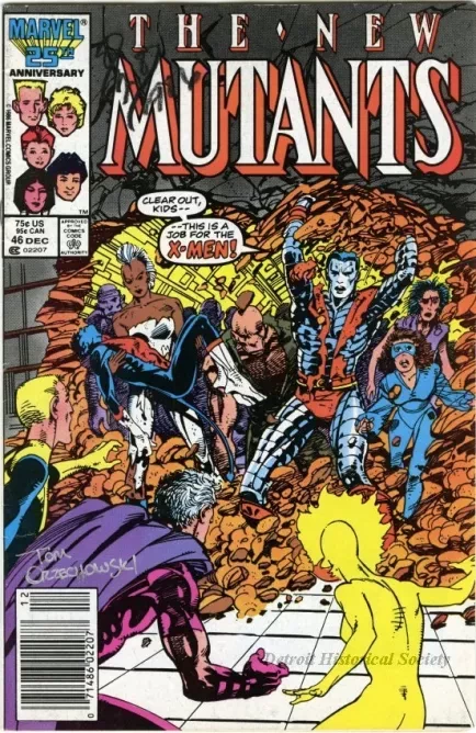 Book, Comic - The New Mutants #46