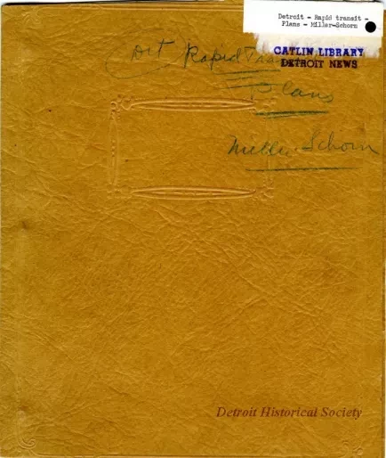 Report - Report of the Street Railway Commission to the 
Honorable Common Council on the Miller-Schorn System