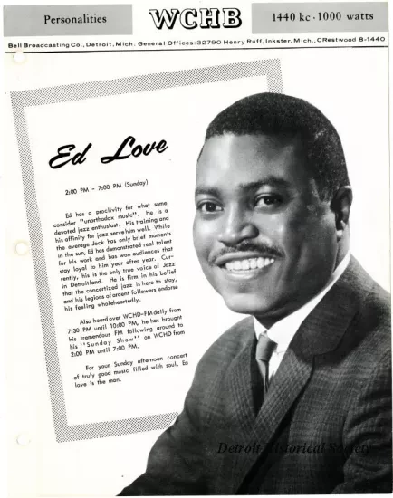 Advertisement - Ed Love