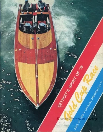 Program - Official Program, Gold Cup Race, June 27, 1976