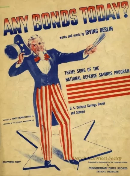 Music, Sheet - Any Bonds Today?