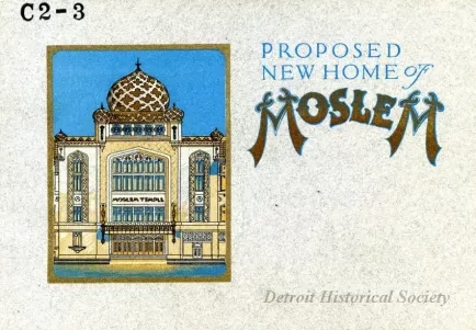 Brochure - Proposed New Home of Moslem