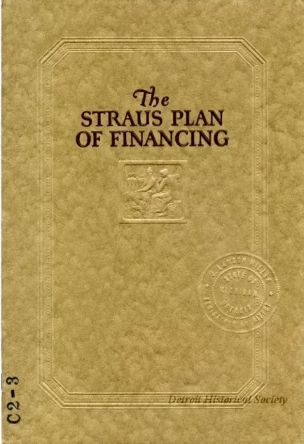 Brochure - The Straus Plan of Financing
