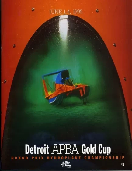 Program - Official Program, Detroit APBA Gold Cup Race, June 1-4,1995