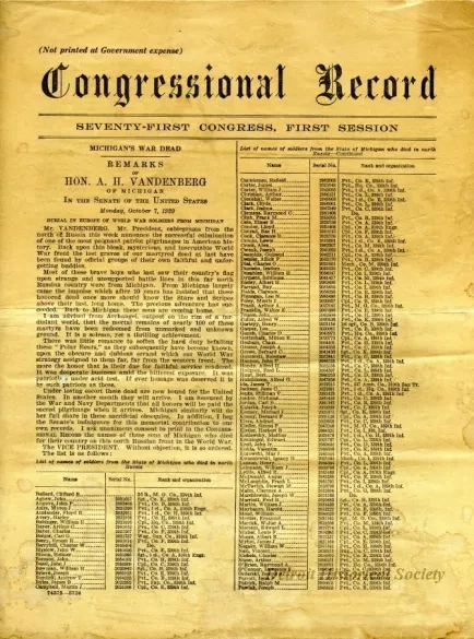 Newspaper - Congressional Record