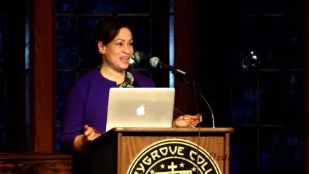 File, Digital Video - The Bauder Contemporary American Authors Lecture Series Presents
Andrea Lee
April 17, 2015