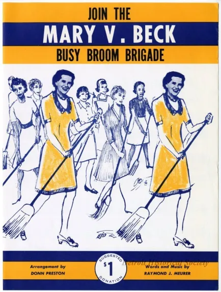 Music, Sheet - Join The Mary V. Beck Busy Broom Brigade