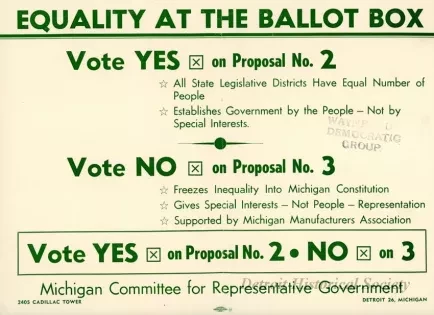 Flier, Political - Equality at the Ballot Box