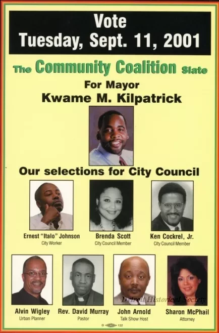 Flier, Political - Vote Tuesday, Sept. 11, 2001
The Community Coalition Slate