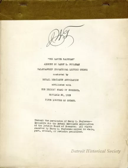 Transcript - The Master Salesman