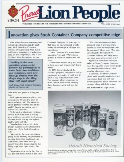 Newsletter - Proud Lion People, Vol. 8, No. 6
July, 1989