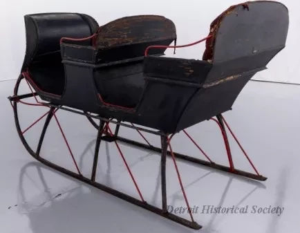 Sleigh - c. 1900 Four-Seater Cutter Sleigh