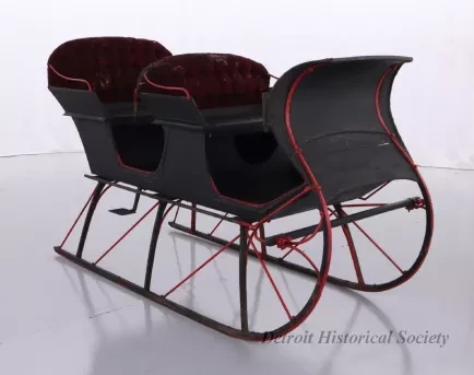 Sleigh - c. 1900 Four-Seater Cutter Sleigh