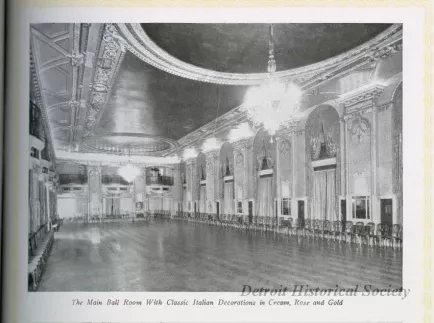 Booklet - The Book-Cadillac Hotel, Detroit, Michigan - Dhs_2000_005_004_19_detail_1_sf