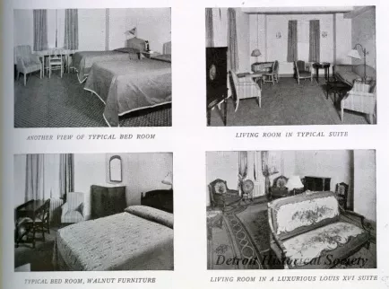 Booklet - The Book-Cadillac Hotel, Detroit, Michigan - Dhs_2000_005_004_29_detail_2_sf