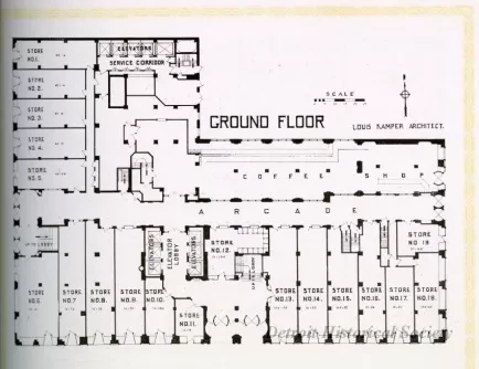 Booklet - The Book-Cadillac Hotel, Detroit, Michigan - Dhs_2000_005_004_39_detail_1_sf