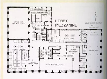 Booklet - The Book-Cadillac Hotel, Detroit, Michigan - Dhs_2000_005_004_40_detail_1_sf