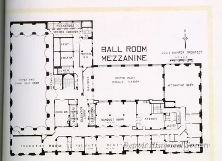 Booklet - The Book-Cadillac Hotel, Detroit, Michigan - Dhs_2000_005_004_41_detail_1_sf