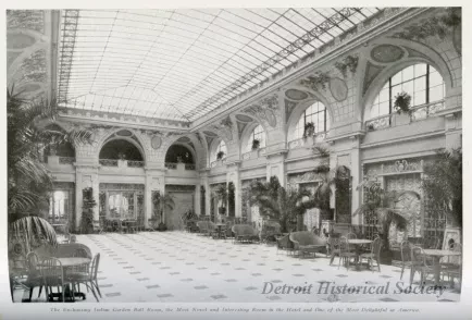 Booklet - The Book-Cadillac Hotel, Detroit, Michigan - Dhs_2000_005_004_10_detail_sf