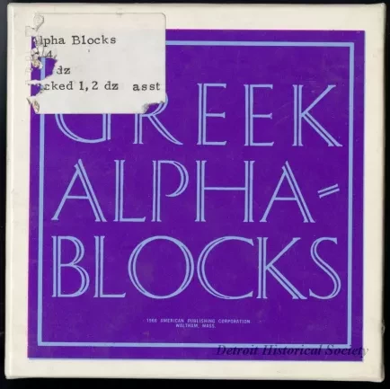 Block, Alphabet