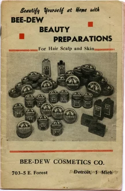 Catalog, Sales - Beautify Yourself at Home with Bee-Dew Beauty Preparations For Hair, Scalp and Skin